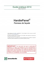 James Hardie – HardiePanel – Guide Pratique
